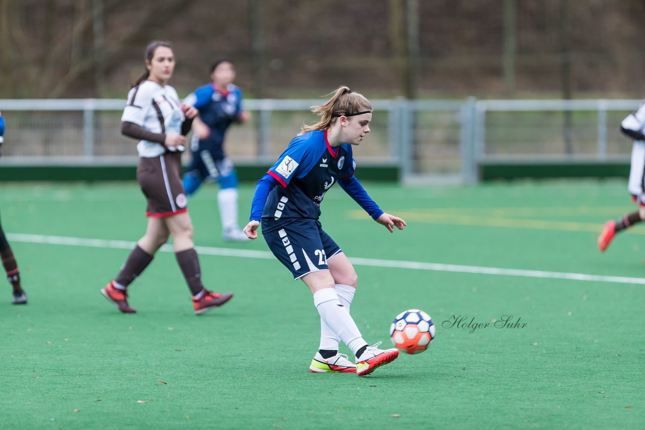 Bild 353 - wBJ VfL Pinneberg - St. Pauli : Ergebnis: 7:0 (Abbruch)